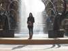 Kelly-Anne Blanchard - at the fountain entrance of Sun City